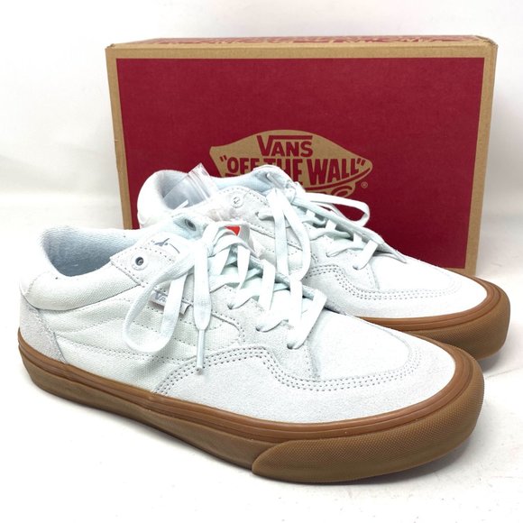 🍃March Sale🍃 VANS Roman Pro Pearl Gum Suede Canvas Women’s Size 9 VN0A4TZCW8S - Picture 7 of 14